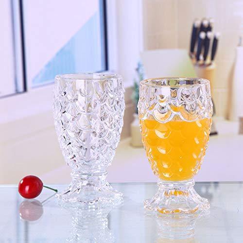 Pineapple Whiskey Glass Set 180ML(Pack Of 6)