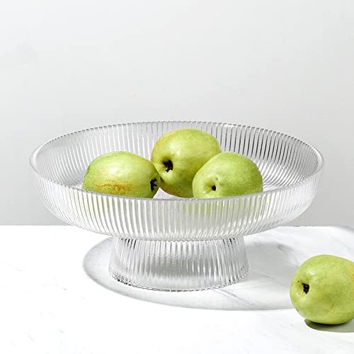 Glass Tray, Serving Tray, Fruit Tray, for Home and Dining (1 Pcs)