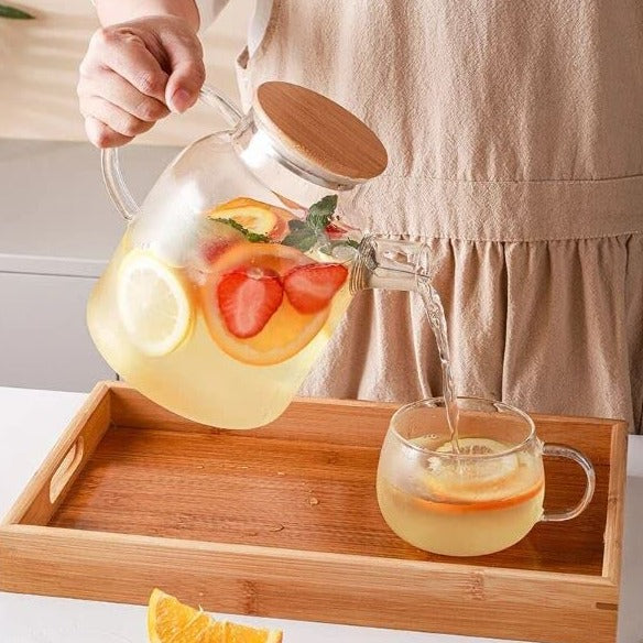 Modern Glass Teapot [1000 ml]