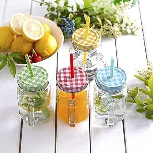 Mason Jar With Handle - 500ML (Pack of 02)