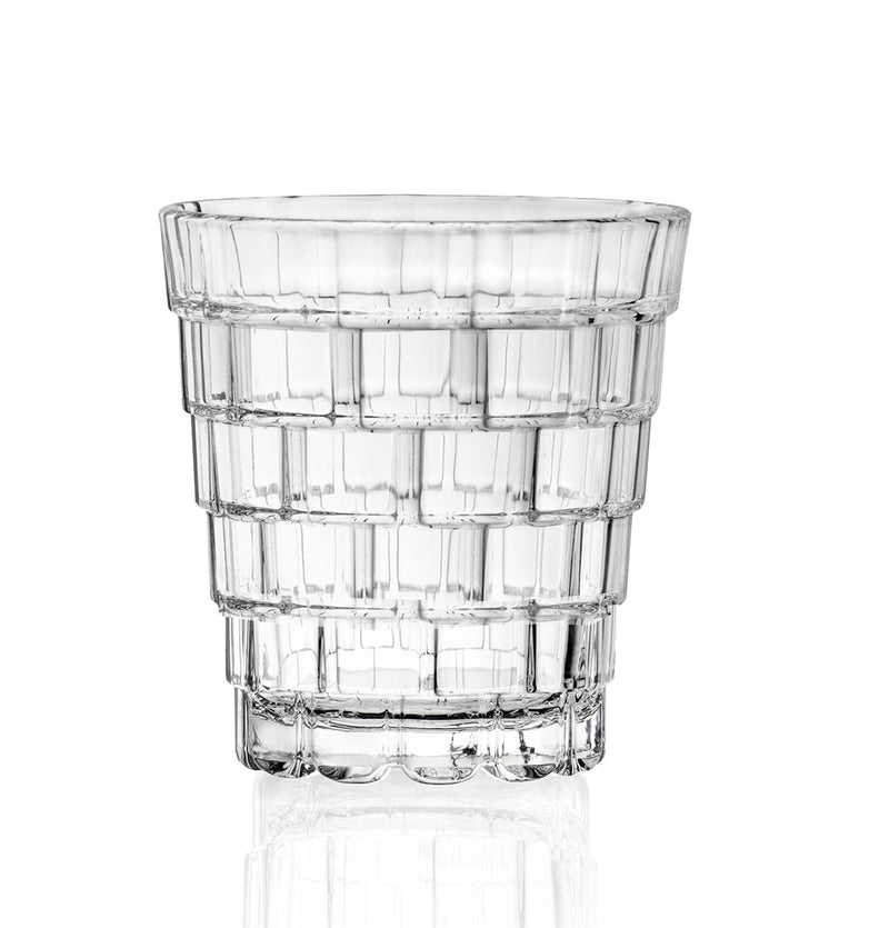 Italiana Stack Crystal Whisky or Juice Glass - 290ML(Pack Of 6)