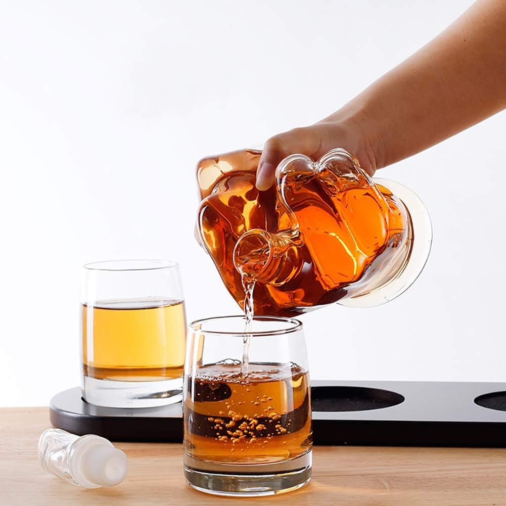 Middle Finger Decanter Set with 2 Glasses - 1000ML