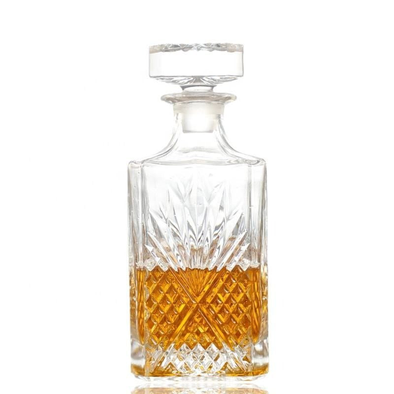 Crystal Single Whiskey Decanter - 1 Pcs (1000ML)