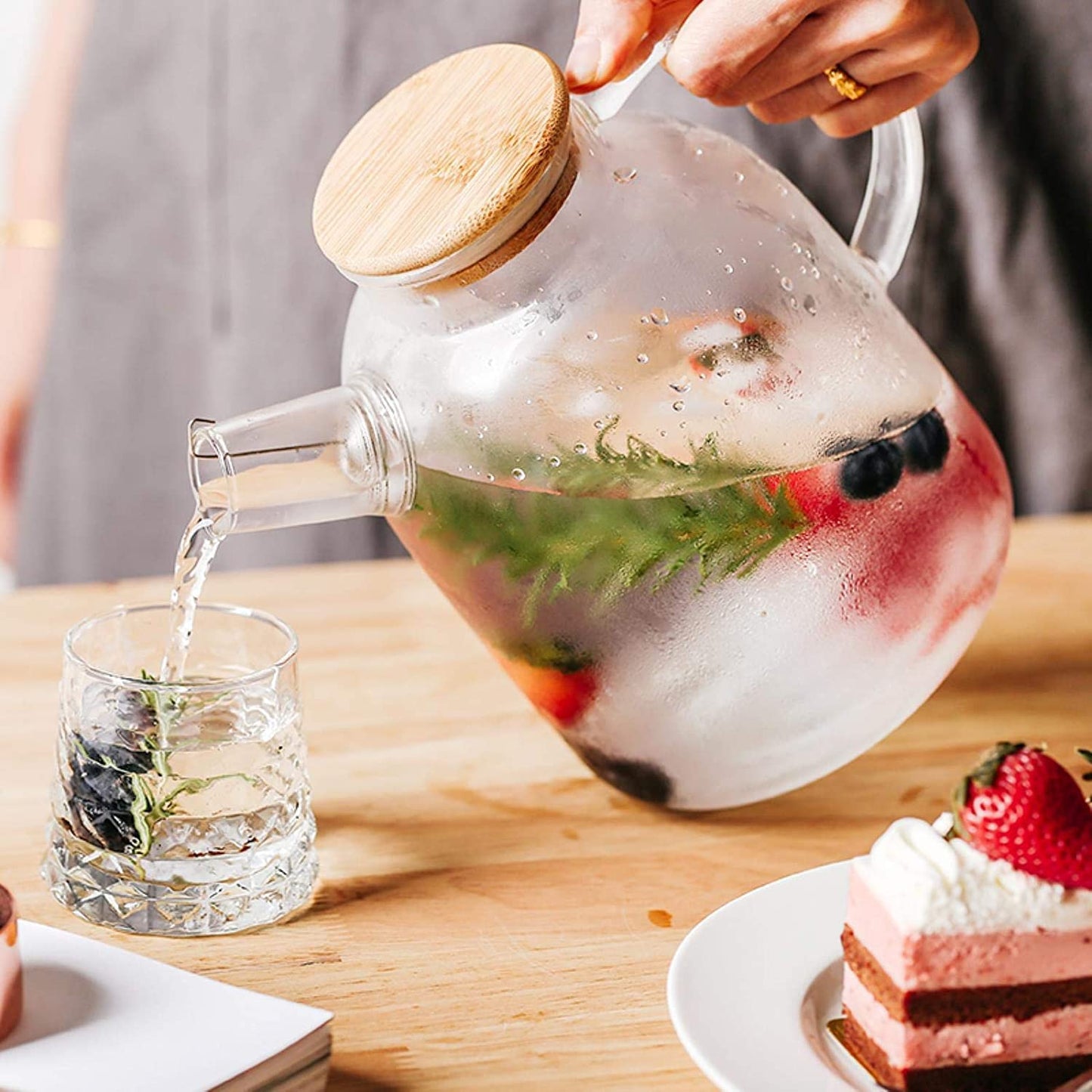 Modern Glass Teapot [1000 ml]