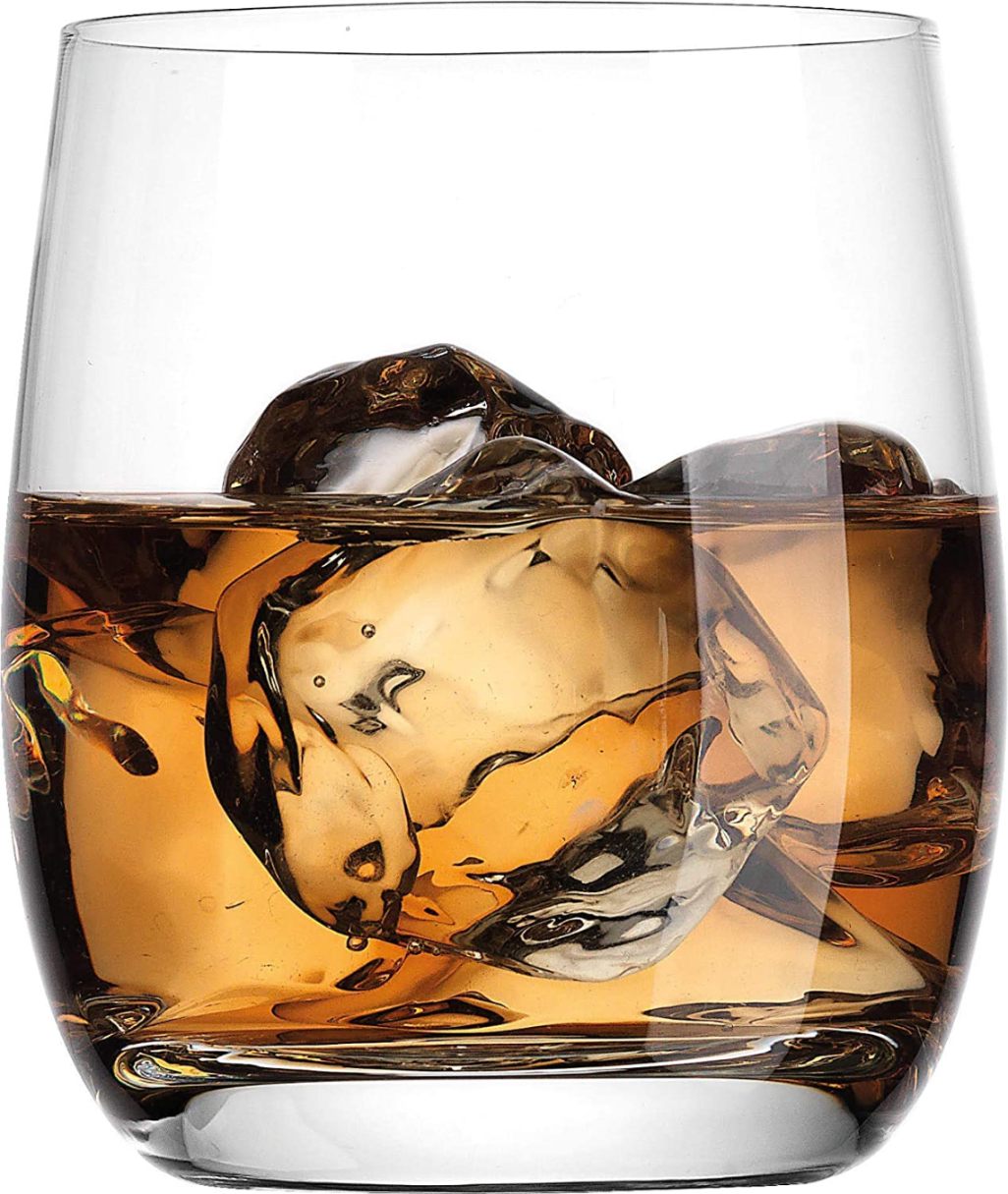 Crystal Clear Plaza Whiskey Glass - 300ML(Pack Of 6)