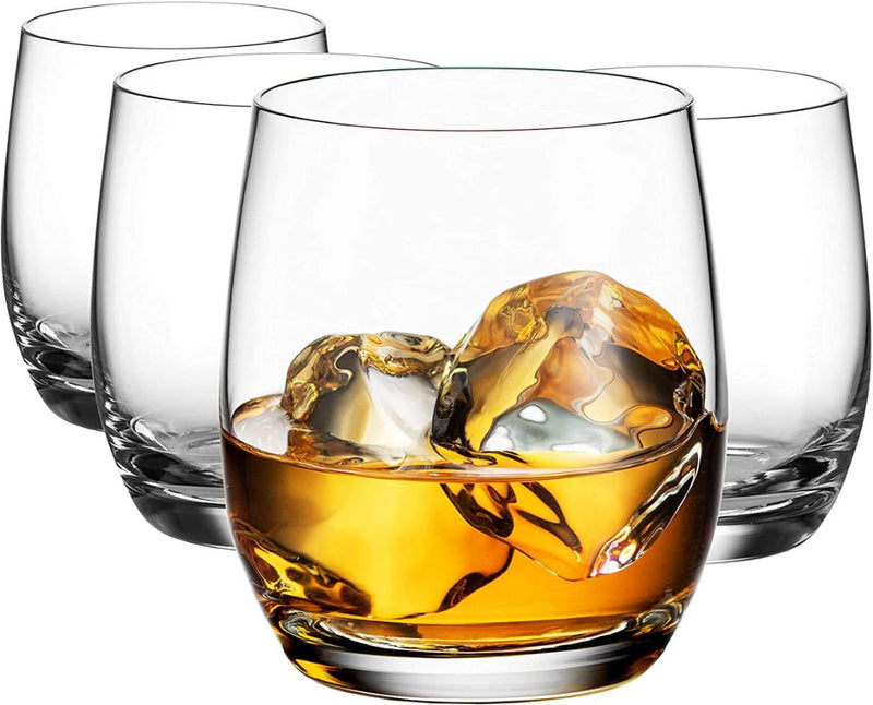 Crystal Clear Plaza Whiskey Glass - 300ML(Pack Of 6)