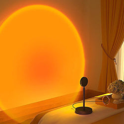 Sunset Projection Lamp, 360 Degree Rotation Sunset Light, 16 Sunset Projection Lamp