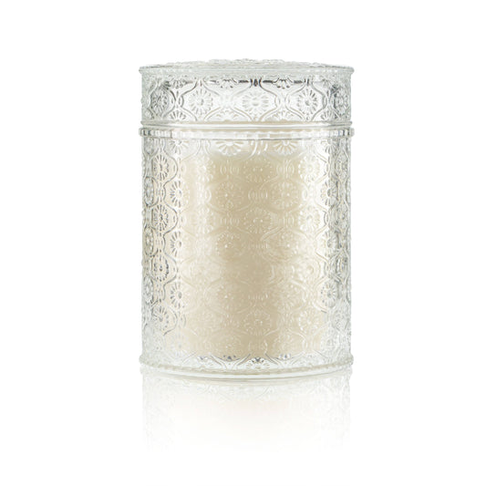 CRYSTAL GLASS JAR CANDLE (Pack Of 1)