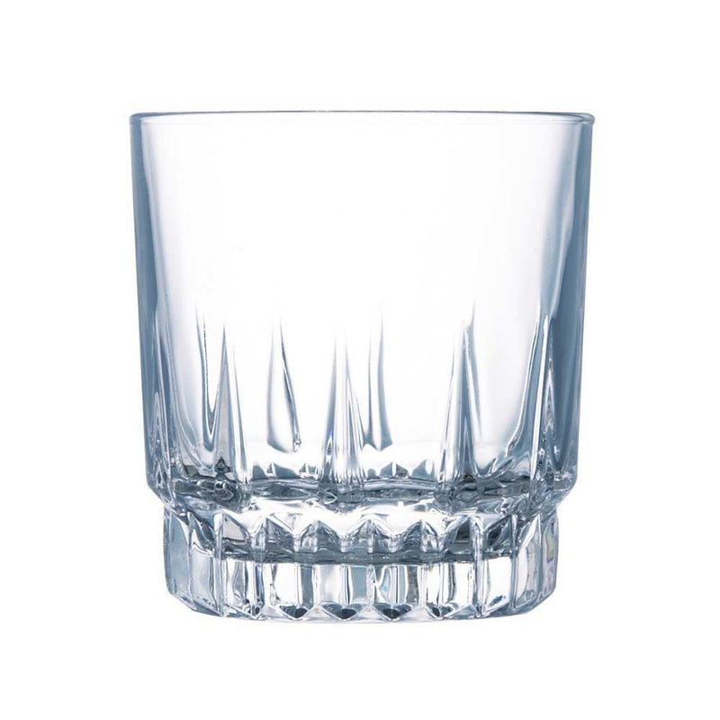 Elegant Design Whiskey Glass - 285ML(Pack Of 6)