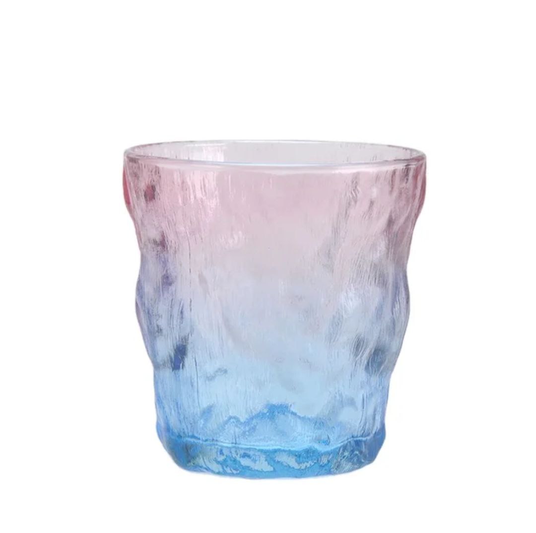 Galaxy Pastel Gradient Shot Juice Glass Tumbler - 260ML (Pack Of 6)