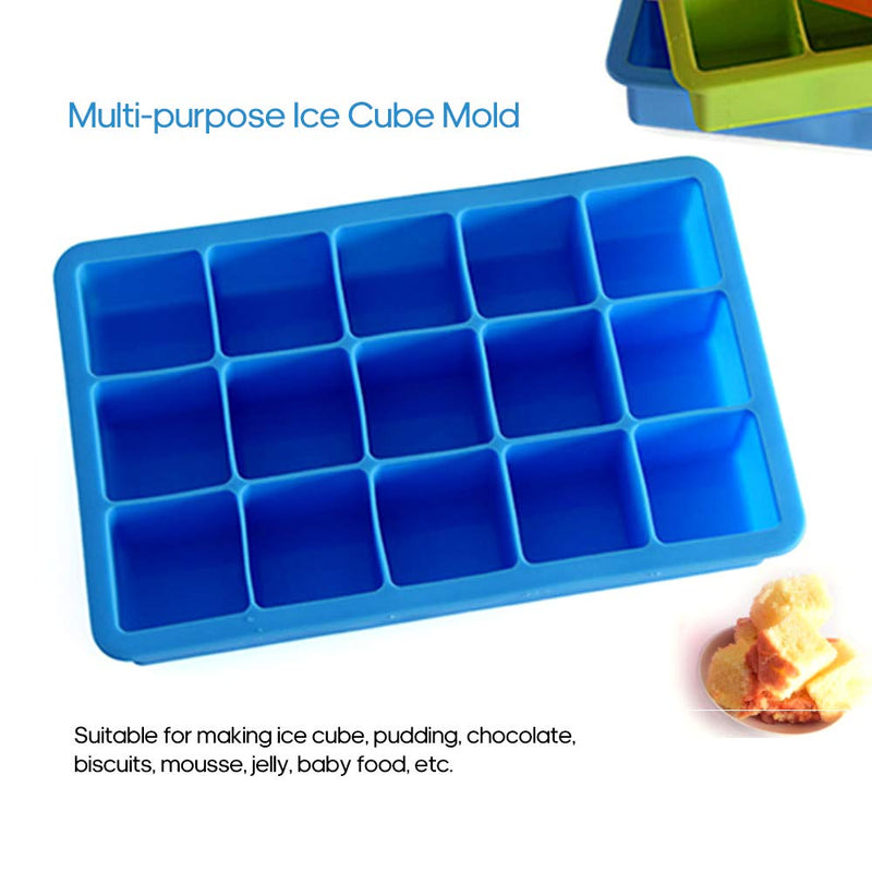 14 Grids Ice Cube Mold - Set Of 2 - Skyborn