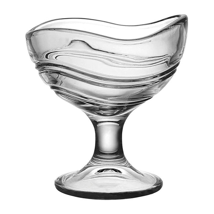 Round Shaped Crystal Clear Cup For Dessert -150ml (Pack Of 6)