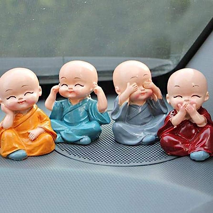 LITTLE BUDDHA MONK STATUES