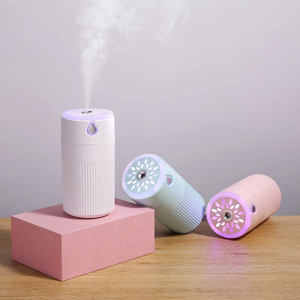 Leaf Air Humidifier, and Aromatherapy Humidifier with LED Night Light