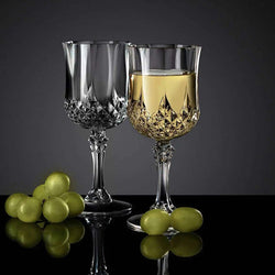 Glass Wine Glass - Clear, 220 ml