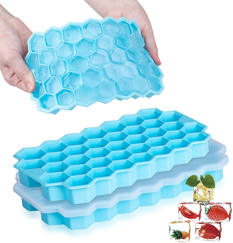 Honeycomb Ice Cube Mold - Silicone(Set Of 2)