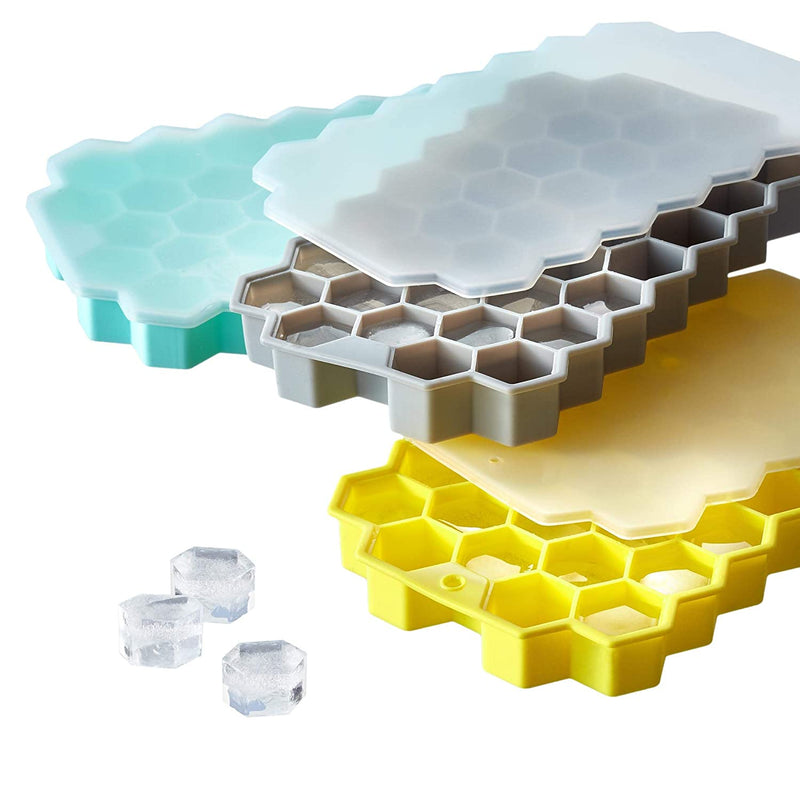Honeycomb Ice Cube Mold - Silicone(Set Of 2)
