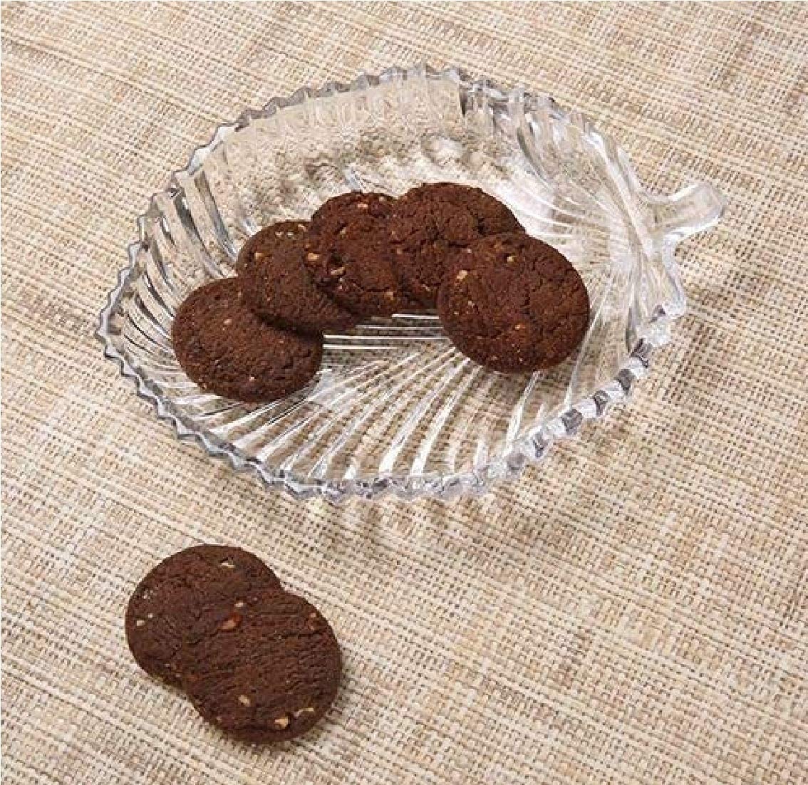 Stylish Elegant  Leaf Plate -Pack of 01