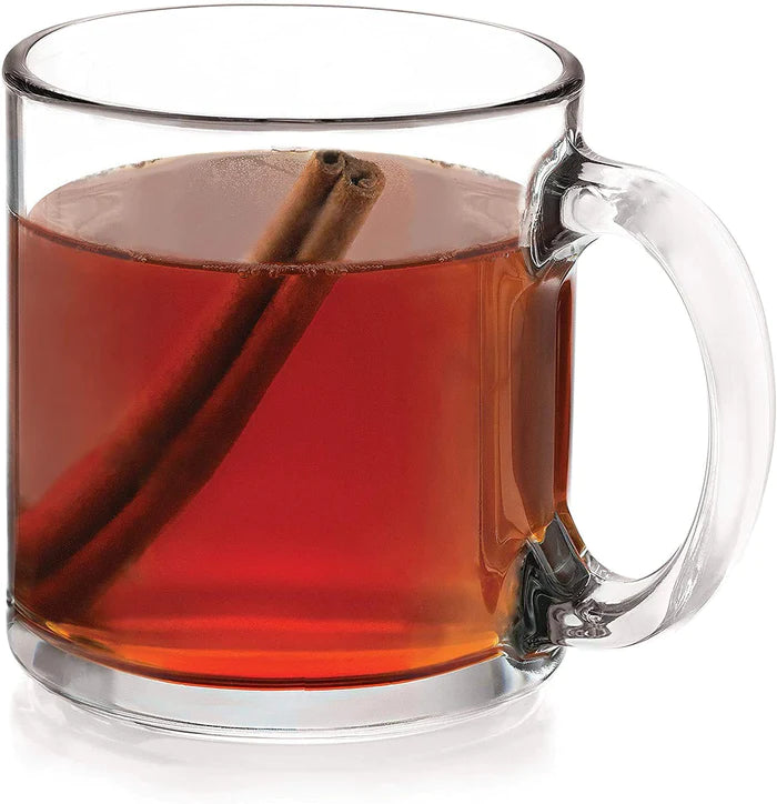 Crystal Clear  Coffee cup- 220 ml (Pack Of 6)