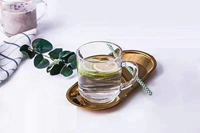 Crystal Clear  Coffee cup- 220 ml (Pack Of 6)