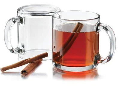 Crystal Clear  Coffee cup- 220 ml (Pack Of 6)