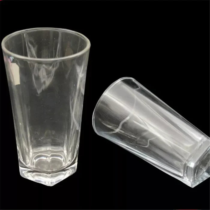 Penta Shape Water/Juice Glass-350ML (Pack Of 6)