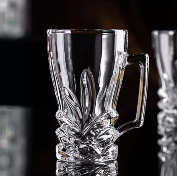 Crystal Clear Glass Mug - 300ML (Pack Of 6)