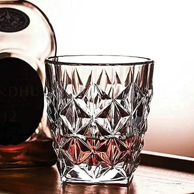 Crystal Scotch Whiskey Glasses- 325 ML(Pack Of 6)