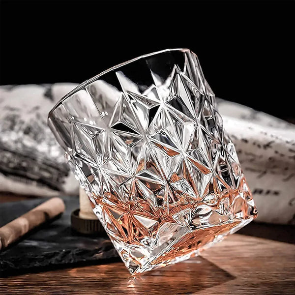Crystal Scotch Whiskey Glasses- 325 ML(Pack Of 6)
