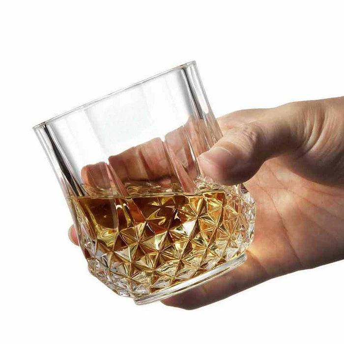 Crystal Whiskey Glasses pcs- 300 ml(Pack Of 6)