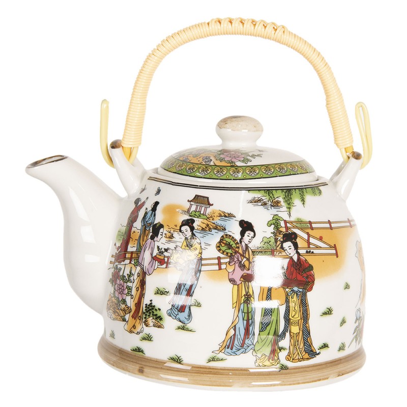 Ceramic Ancient Painted Teapot (850 mL)