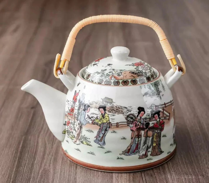 Ceramic Ancient Painted Teapot (850 mL)