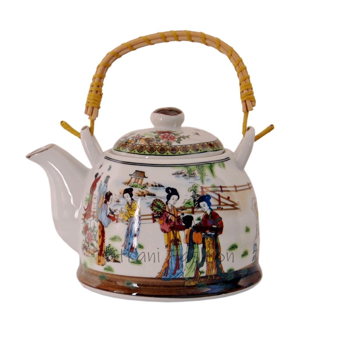 Ceramic Ancient Painted Teapot (850 mL)