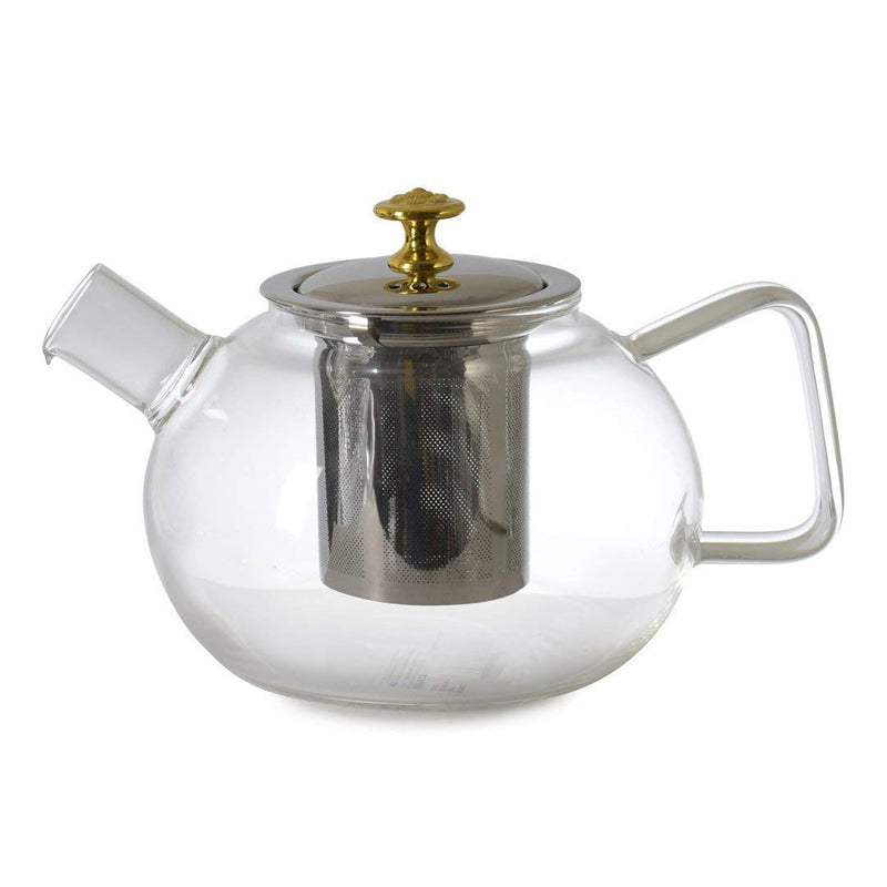 Glass Teapot with SS Infuser & Lid 1000 ML