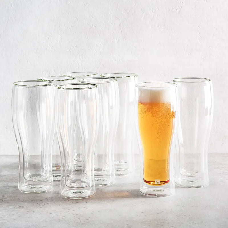 Double Wall Beer Pilsner glass (420ML) (Pack Of 6)