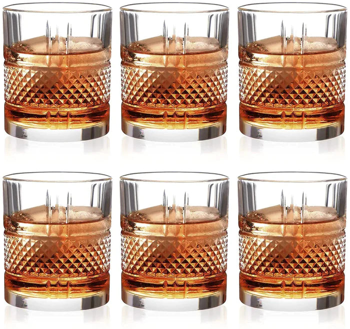 Old Fashioned Whiskey Glass - 300ml(Pack Of 6)