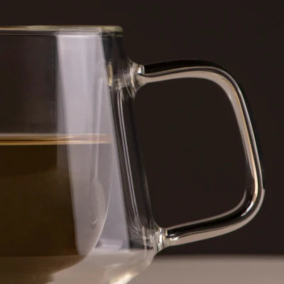 Diamond Insulated Coffee Mug with Handle - 240ML (1 Pcs)
