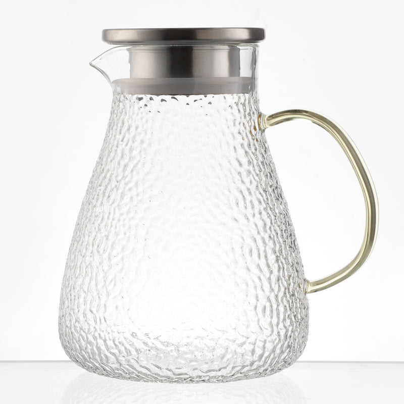 Water jug with air Tight Cap & Golden Handle 1600ml