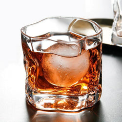 Uneven Whiskey Glasses - 300 ml(Pack Of 6)