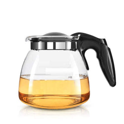 Glass Kettle With Infuser and Lid Jug - 1000ML (1Pcs)