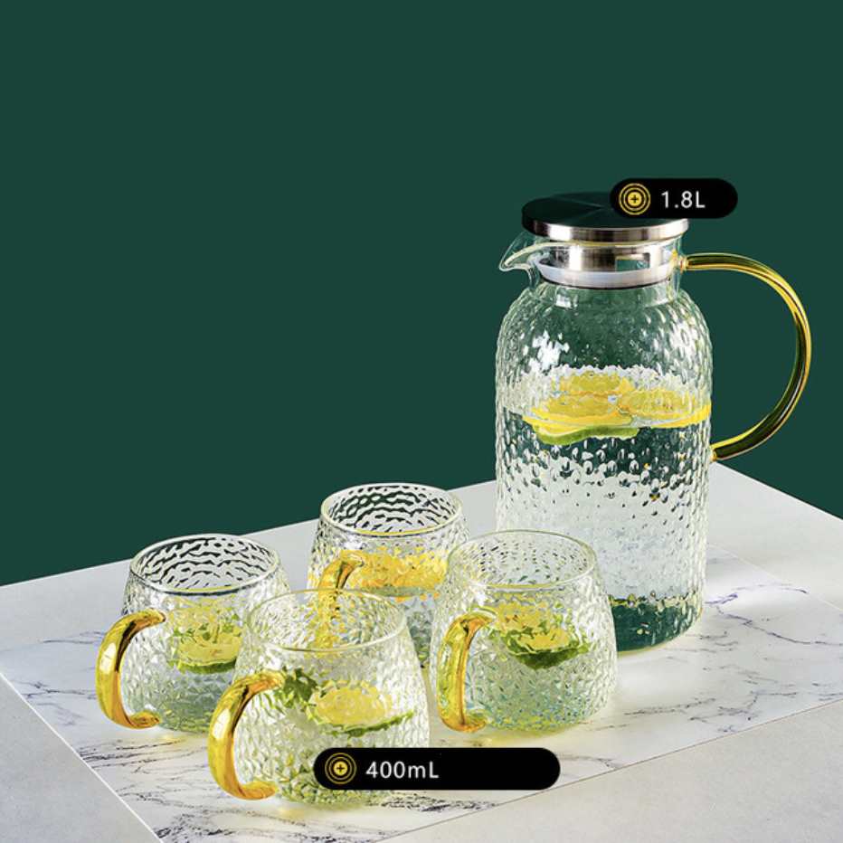 Glass Juice Set of 4