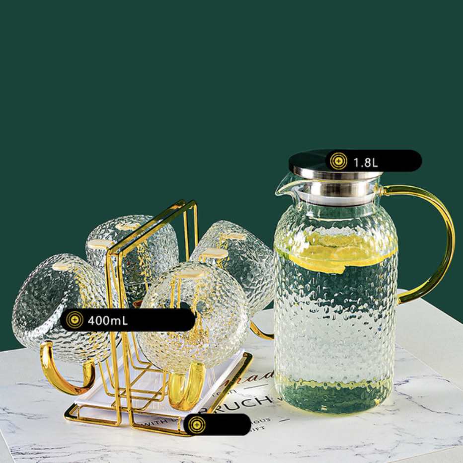 Glass Juice Set