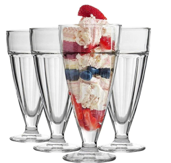 Milkshake and Dessert Glass - 350ml (Pack Of 6)