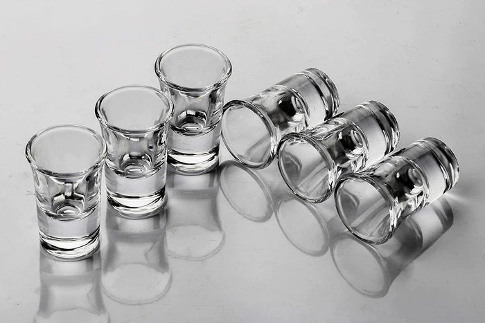 Mini Shot Glass Round Base 20ML (Pack Of 12)