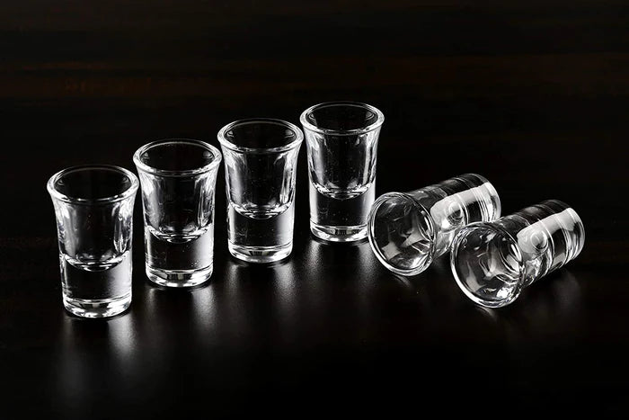 Mini Shot Glass Round Base 20ML (Pack Of 12)