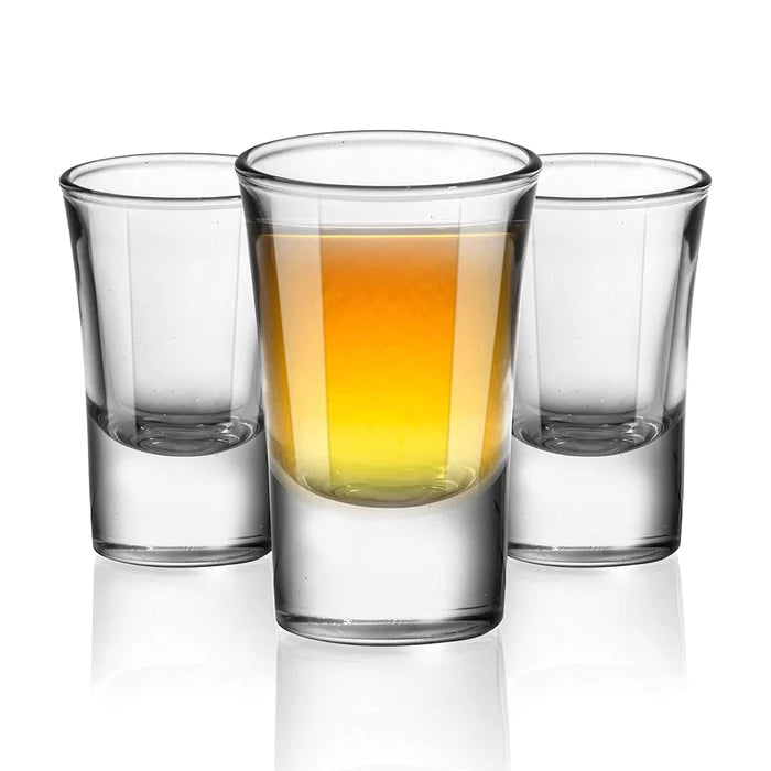 Mini Shot Glass Round Base 40ML (Pack Of 12)