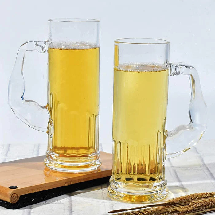 Muscle Beer Mug (600 ml) (Pack Of 2)