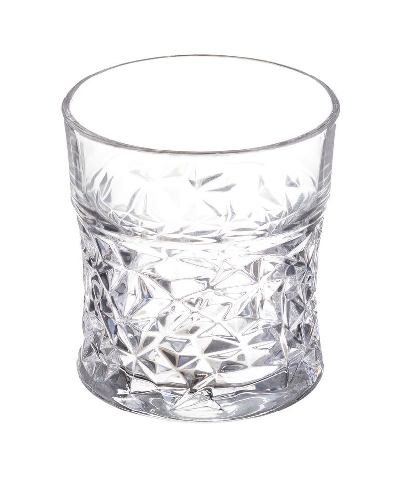 New Fashioned Crystal Whiskey Glass  300 ML(Pack Of 6)