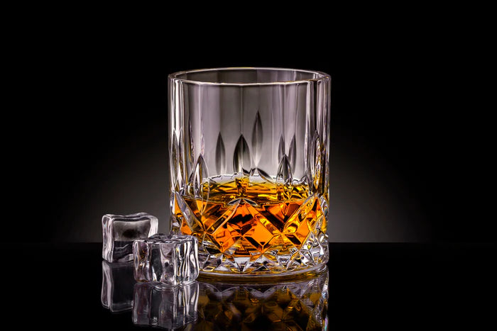 Opera Crystal Whiskey Glasses - 300 ML(Pack Of 6)