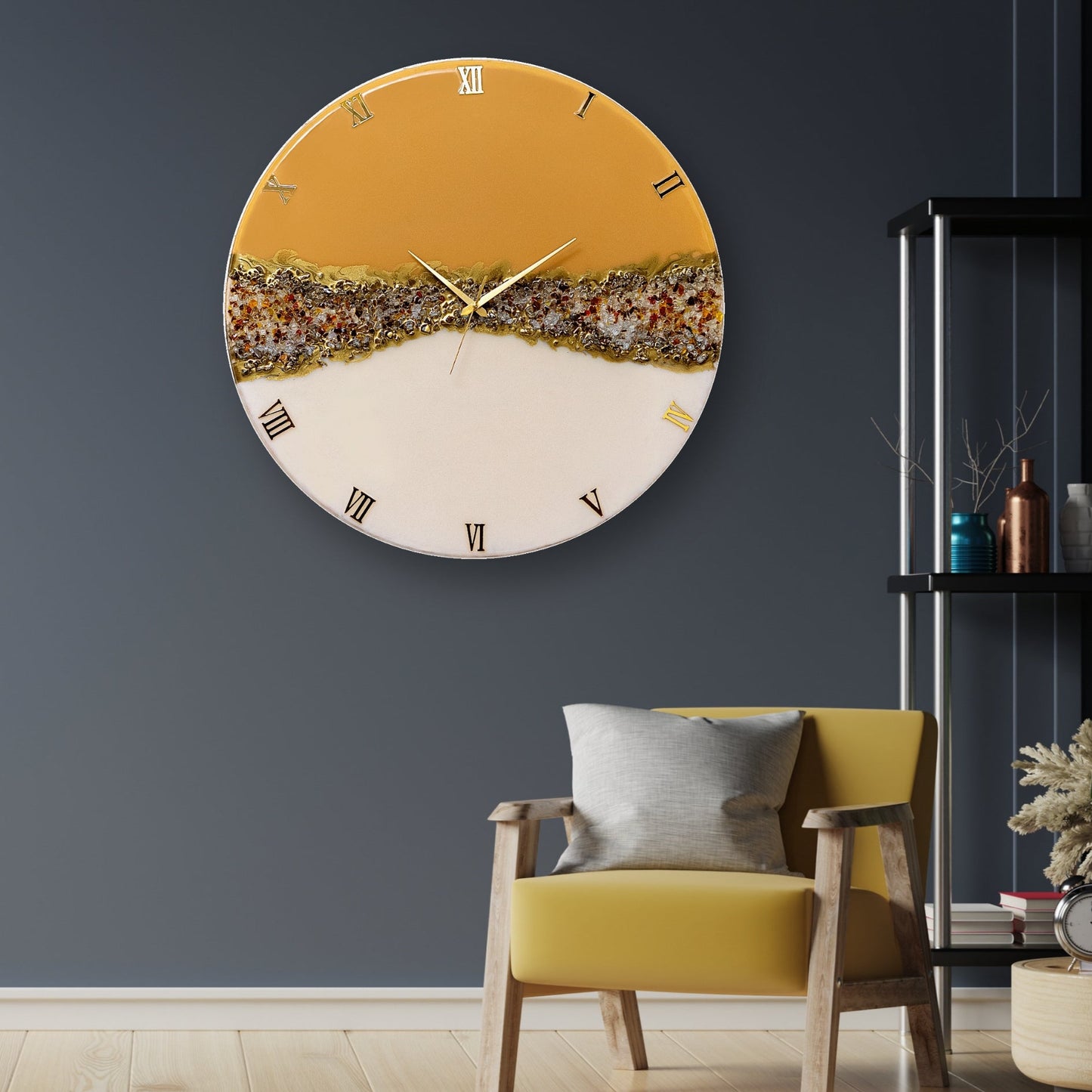 The Crown Resin Clock